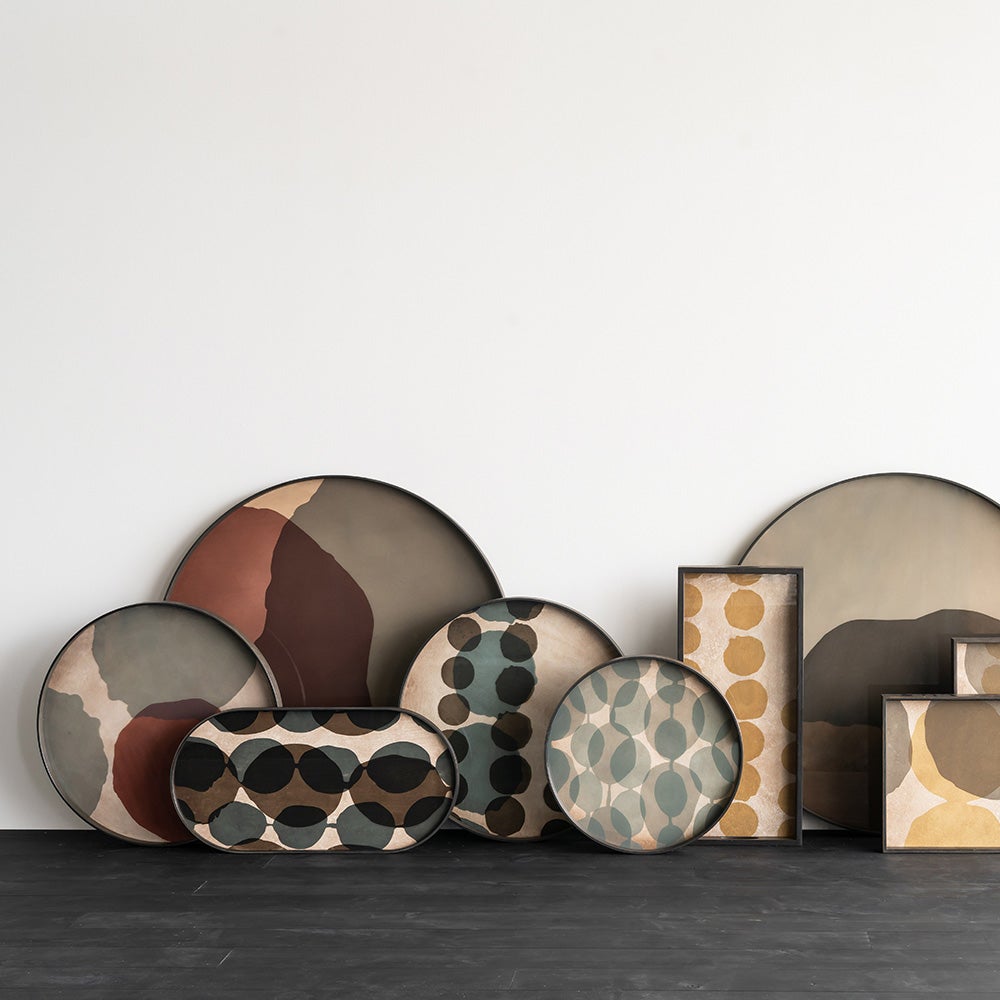 Layered Dots Bricka Ø61 cm