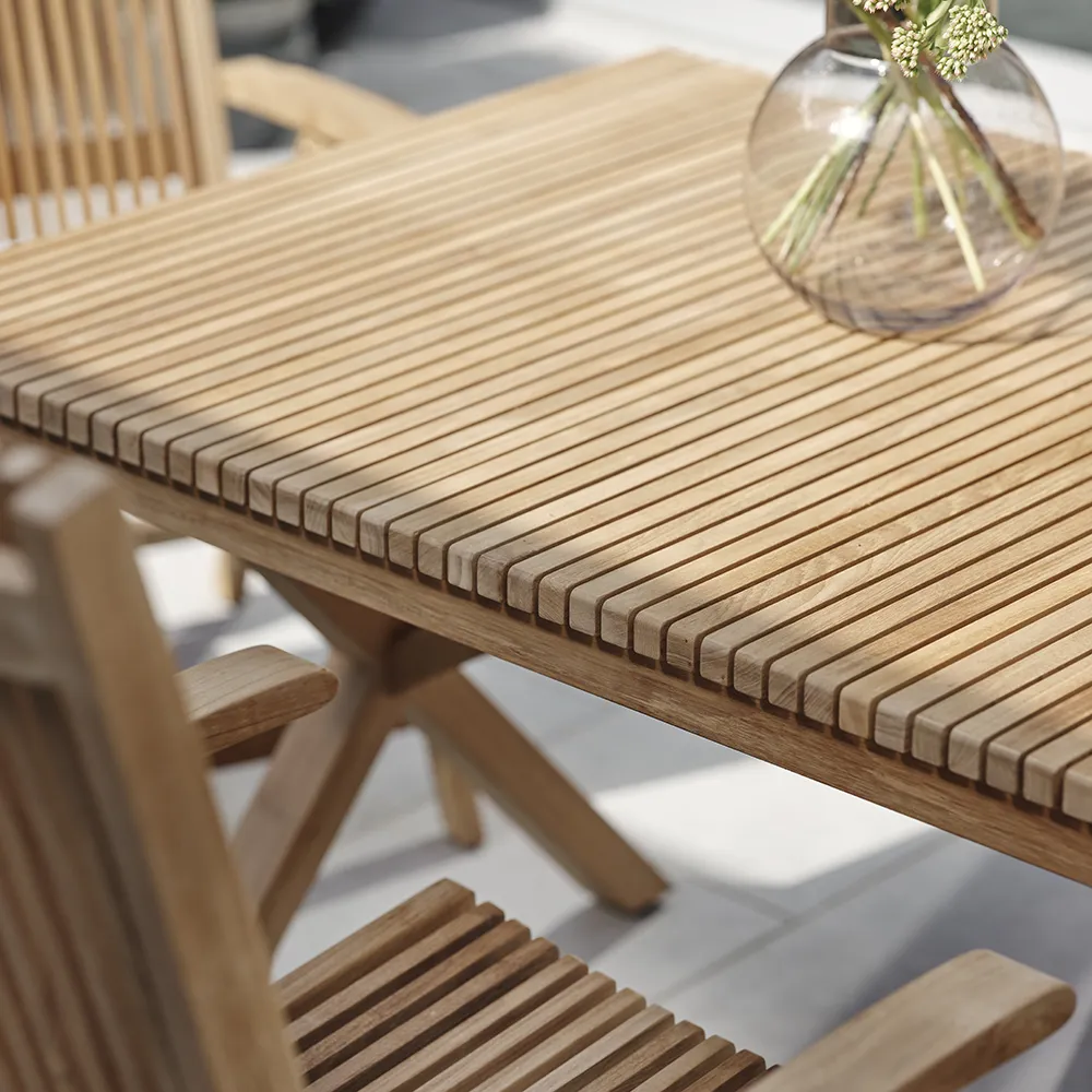 Julita matbord 90x150  cm teak 