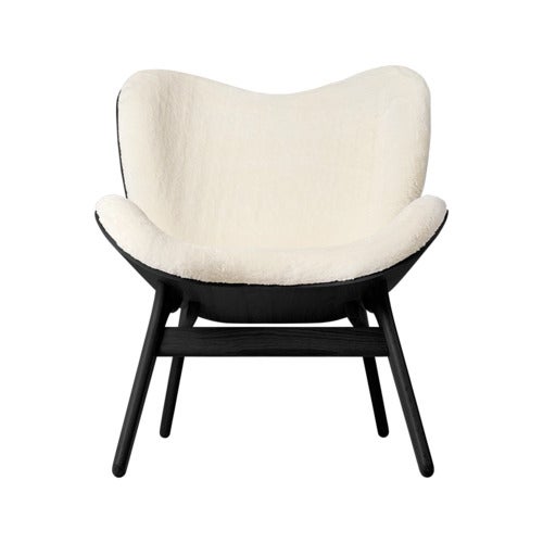 A Conversation Piece Loungestol Black Oak/Teddy White