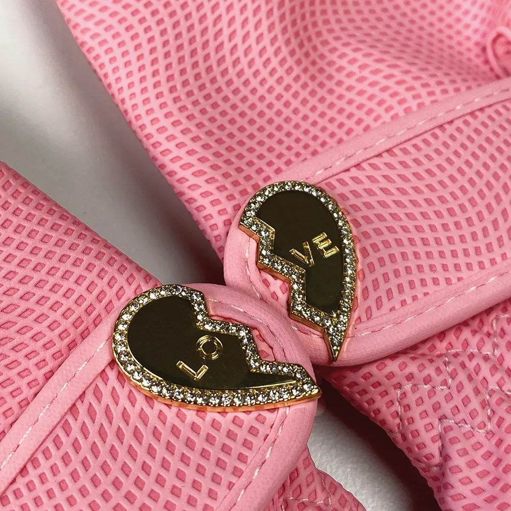 Trädgårdshandskar Heartmelting Pink Large 