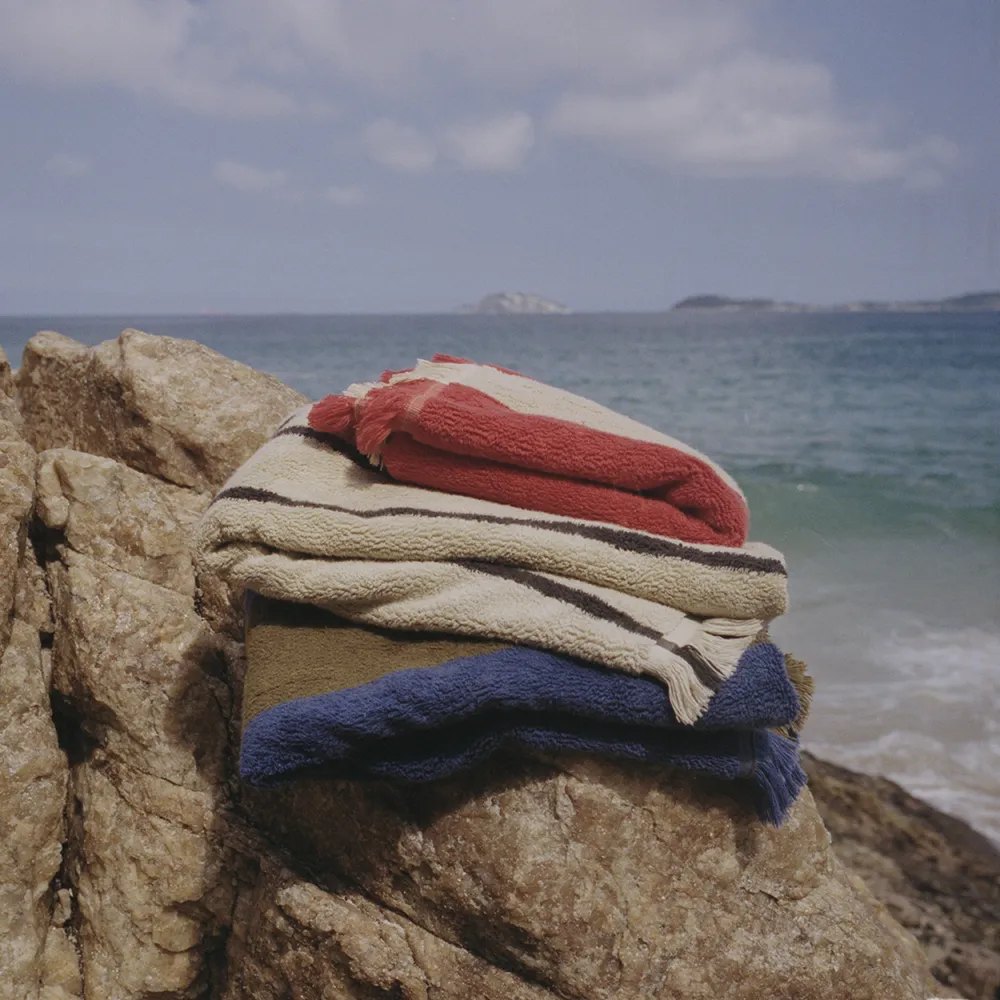 Badhandduk i ekologisk bomull Alee