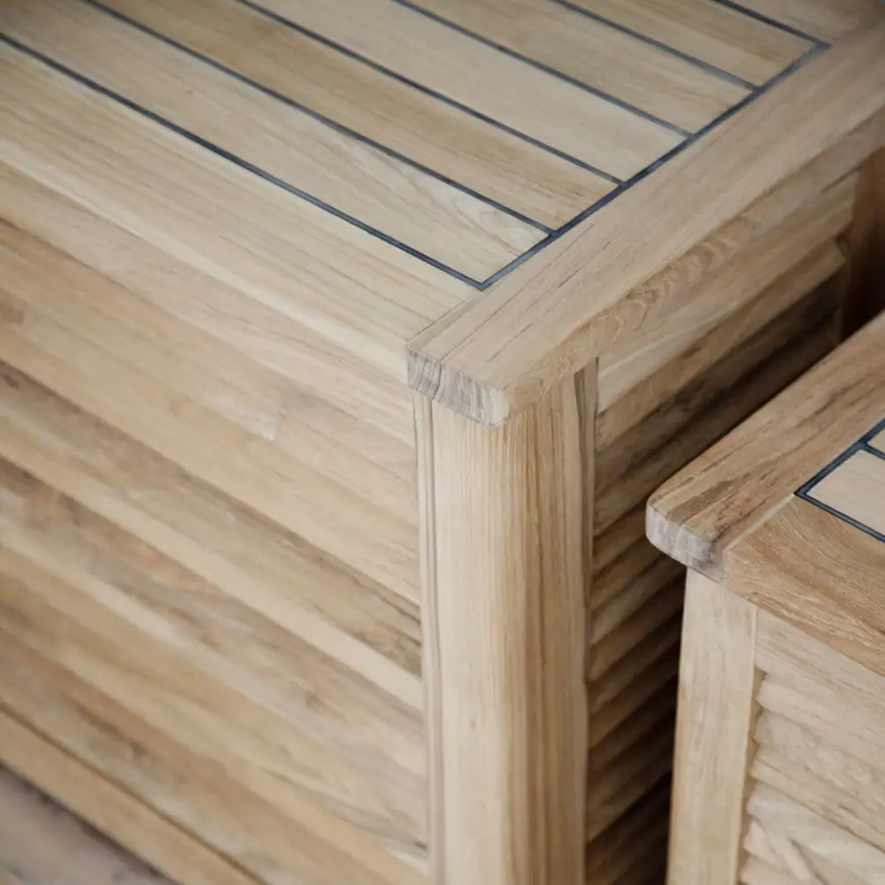 Classic Tvättkorg 55 cm Teak