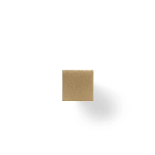 Square Hook - Small - Brass