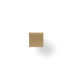 Square Hook - Small - Brass