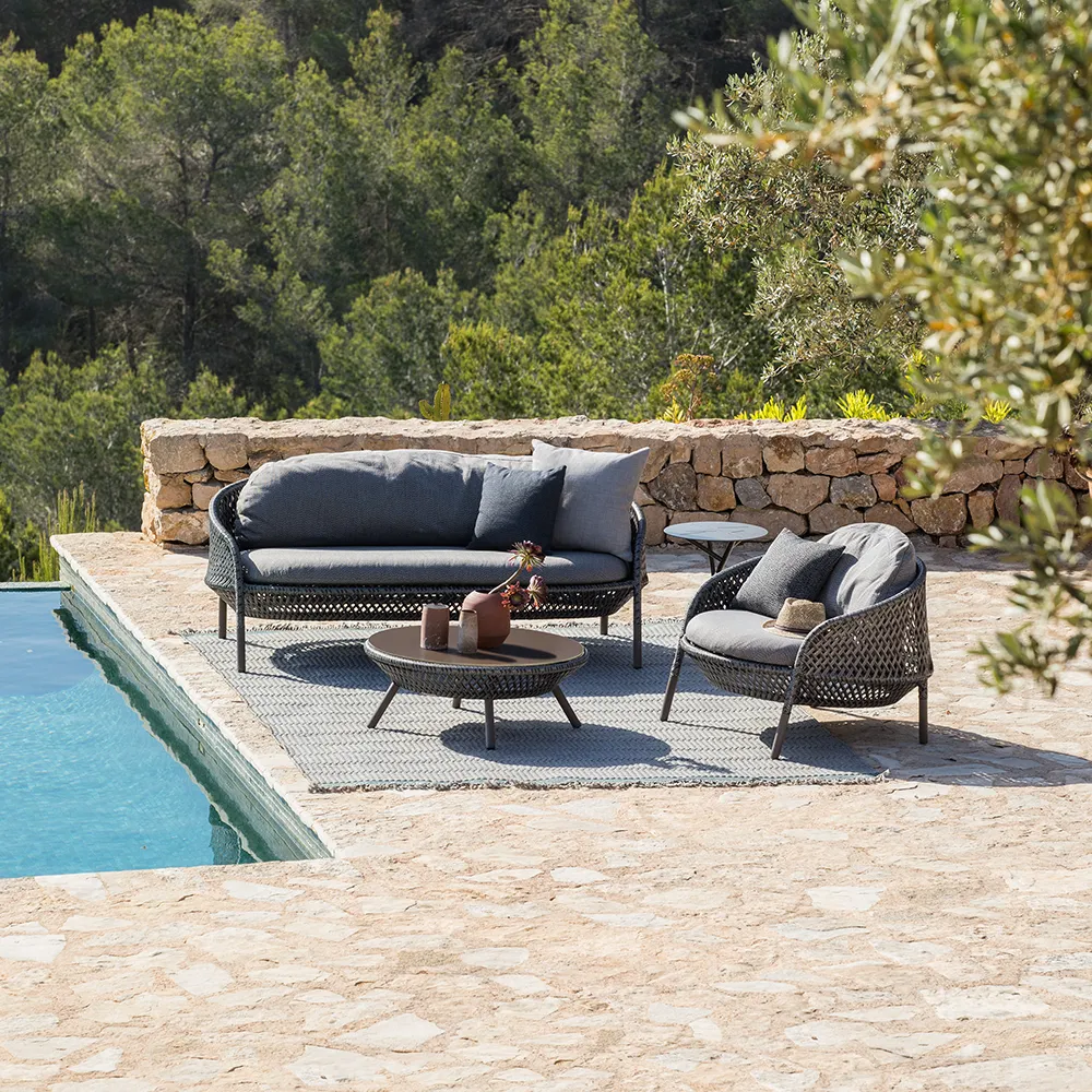 AHNDA loungestol AB7 vulcano 0305 graphite 0108