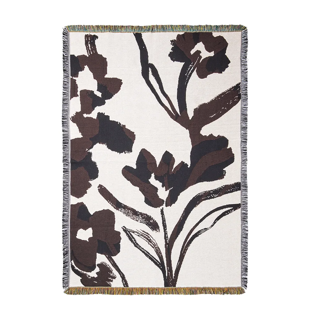 Filt i ekologisk bomull Cilla