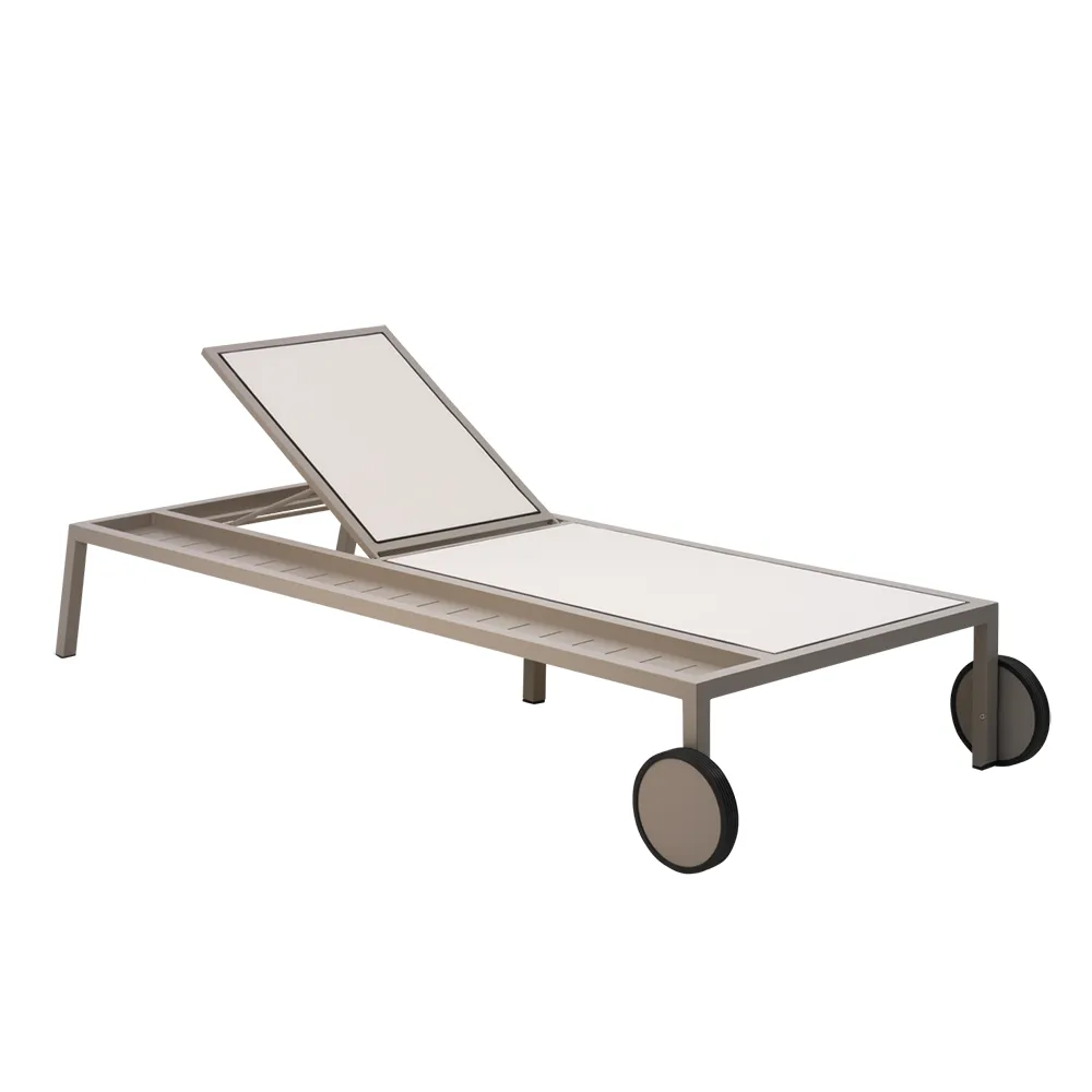 2-pack Samvaro solsäng  Khaki / Sand