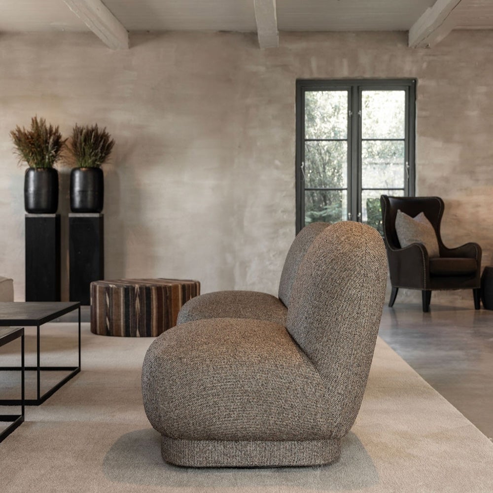 Baxter snurrbar loungefåtölj Viva brown