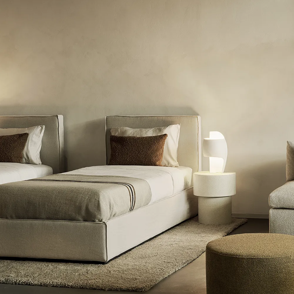 Kuddfodral Wave 60x40 cm Cinnamon