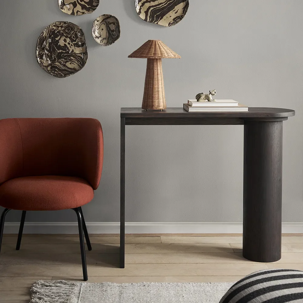 Rico Matstol Black Tonus - Red Brown