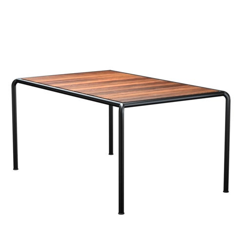 AVANTI Matbord 153x98 cm ask/svart
