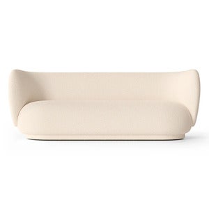 Rico 3-sits soffa Wool Boucle - Off-white