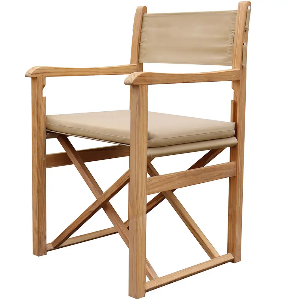 Haväng regissörstol sand