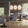 Fiber Soft Armchair Tube Base - Ecriture 240 Grey