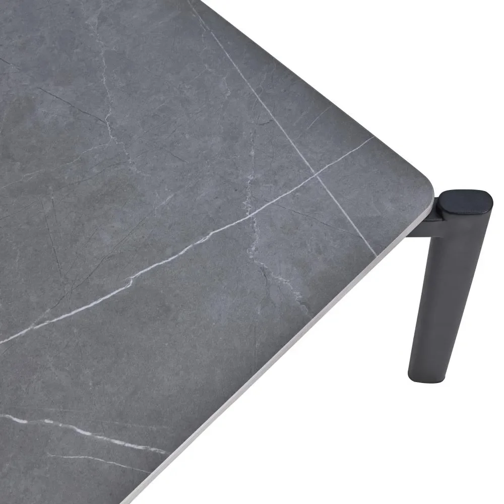 HALLAVARA soffbord 146x66cm - Black