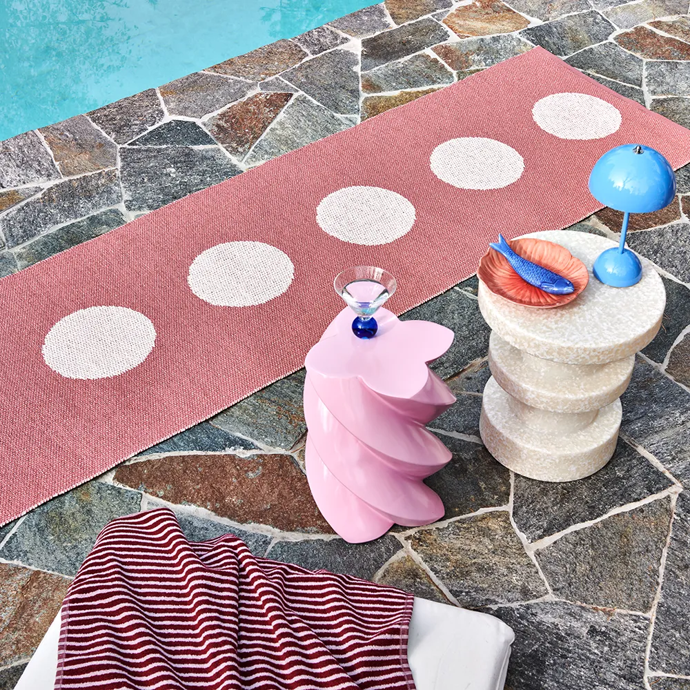 Vera Pop matta Blush/Pearl Pink 70 x 200cm