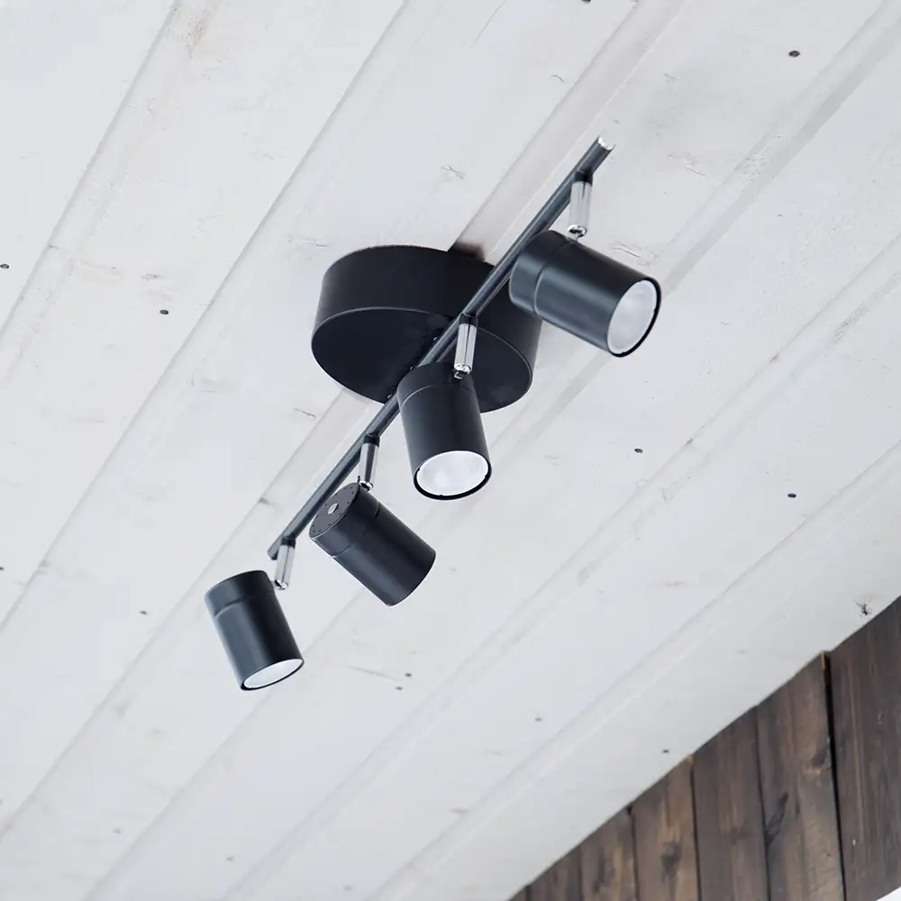 Correct takskena 4-låg Svart 