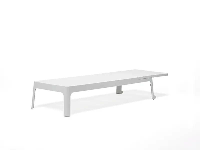 Plano solsäng White - White 