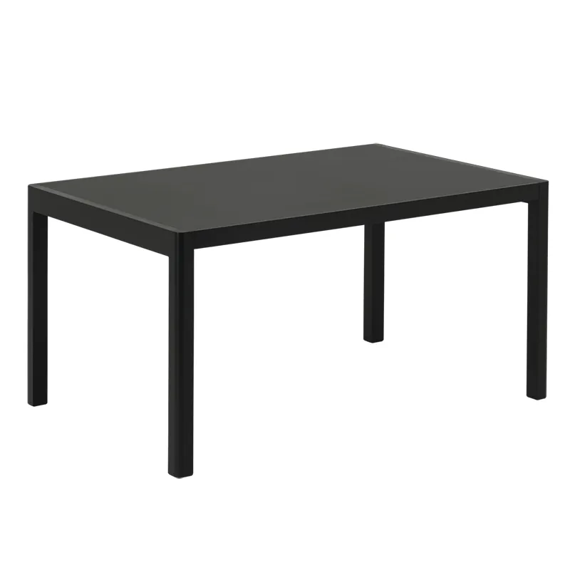 Workshop Table 92x140 cm - Black Linoleum Black