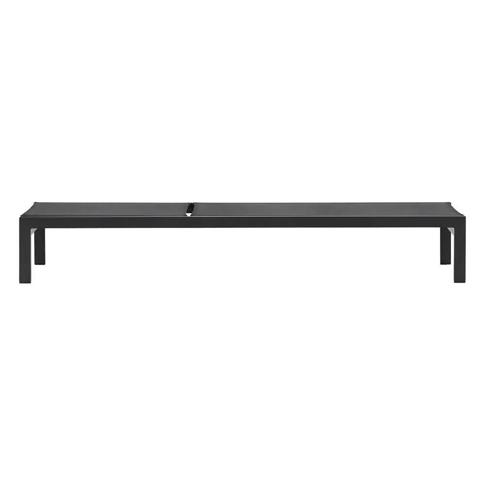 Copacabana Solsäng Svart 2-pack