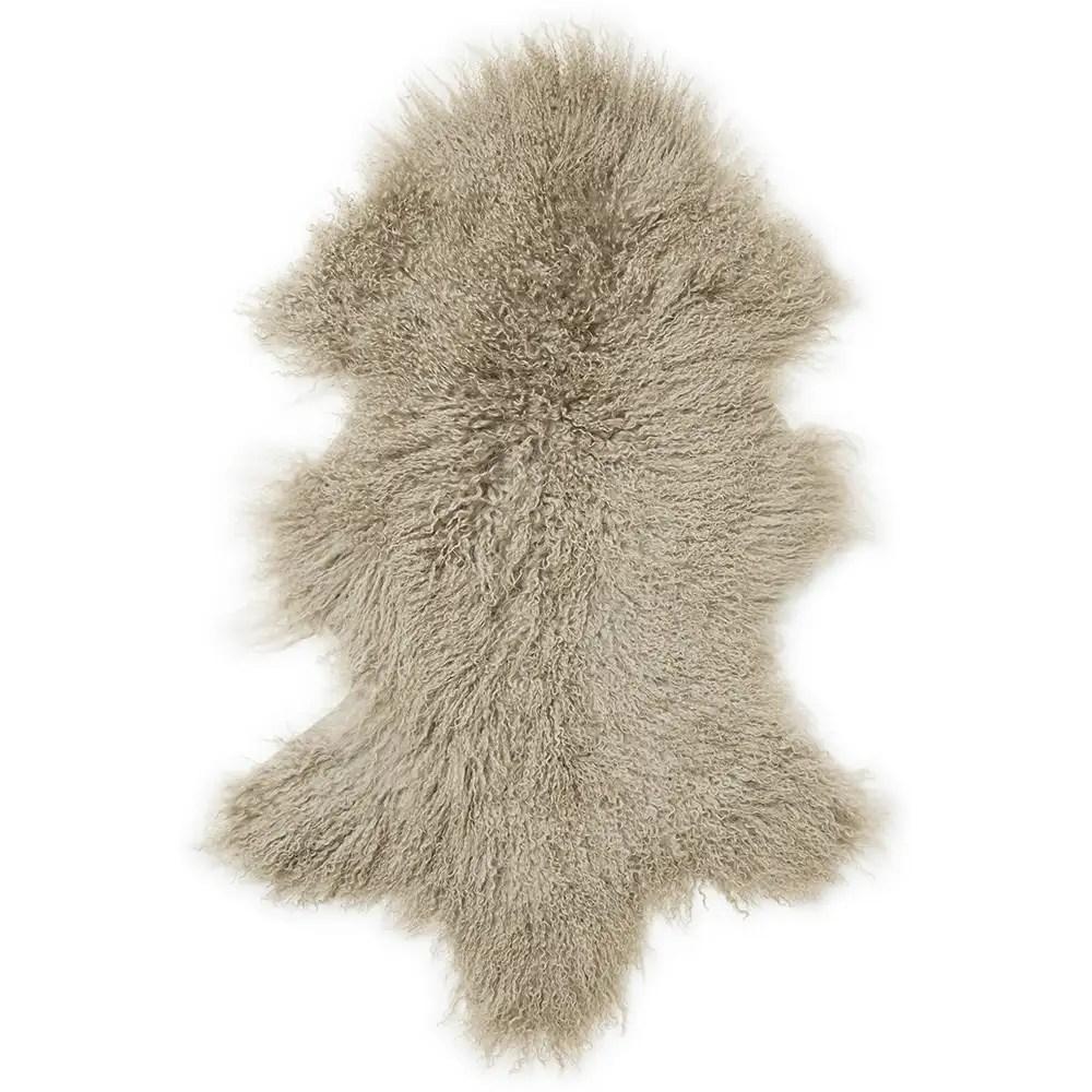 Shansi Fårskinn 55x95 cm Taupe