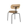 Curious Matstol Ek/Svart Metall Caramel