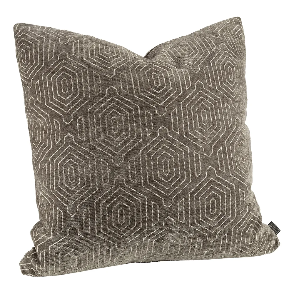 Laurel Ethnic brown kuddfodral 50x50 cm 