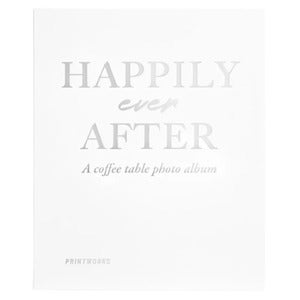 Bröllopsfotoalbum Happily Ever After Ivory