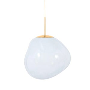 Melt Pendel Mini Opal/Gold LED