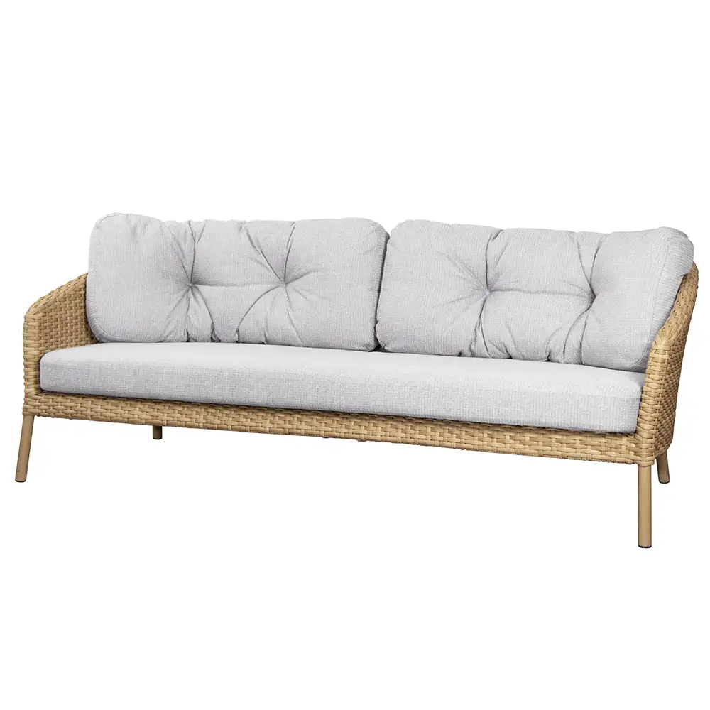 Cane-line Ocean dynset White till 3-sits soffa