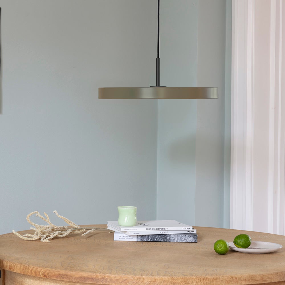 Asteria Medium Taklampa Ø43 cm Taupe/Svart