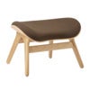 A Conversation Piece Ottoman Fotpall Oak/Mocca
