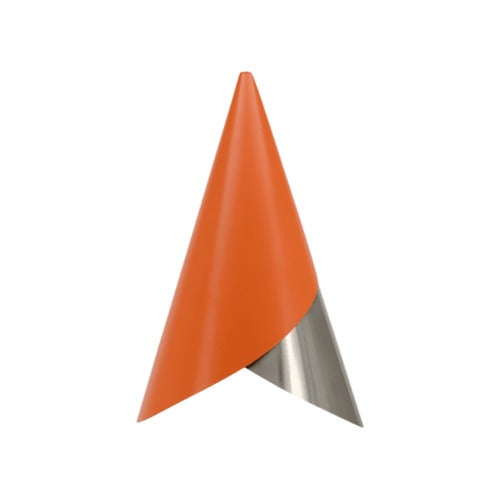 Cornet Lampskärm Nuance Orange/Steel