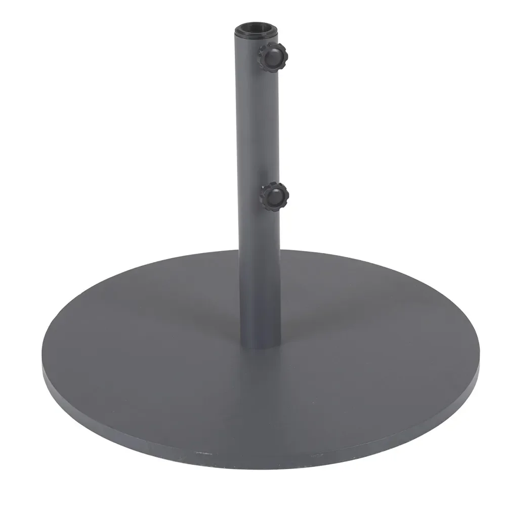 Flat parasollfot rund 34 kg