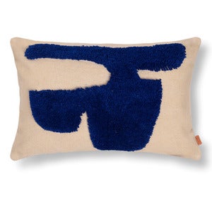 Lay Kudde 60X40 Sand/Br Blue