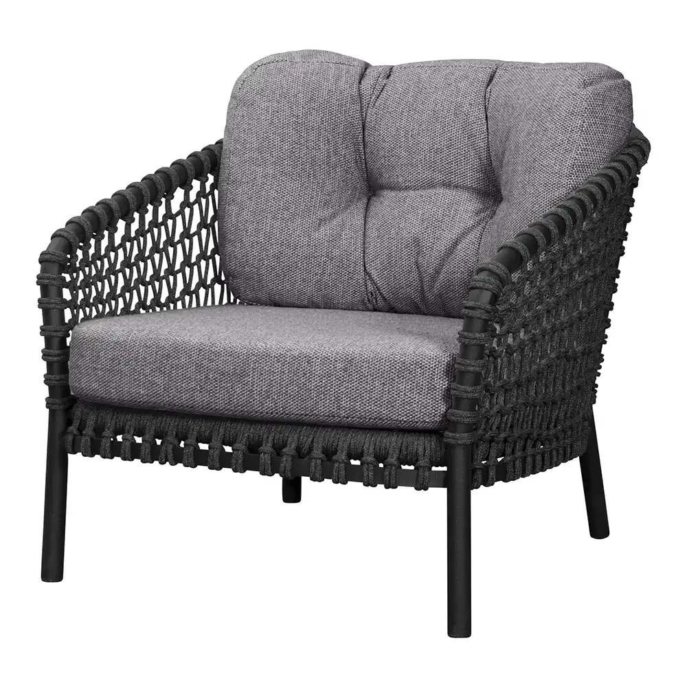 Ocean dynset till loungefåtölj Dark grey, Wove