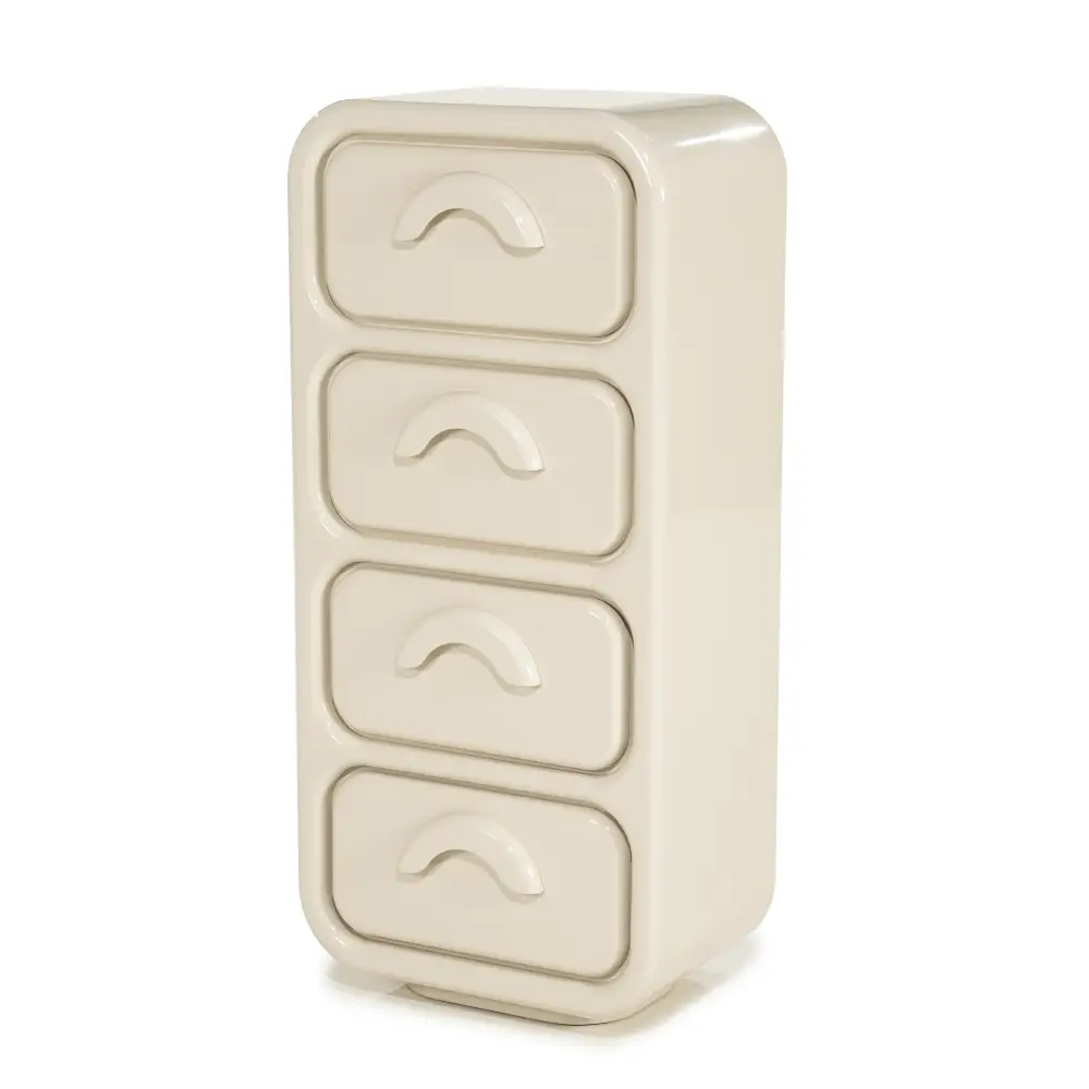 Gubby byrå large - beige 50,5x32,5x108 cm