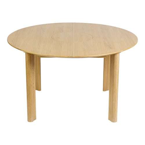 Comfort Circle Matbord med förlängning Oak