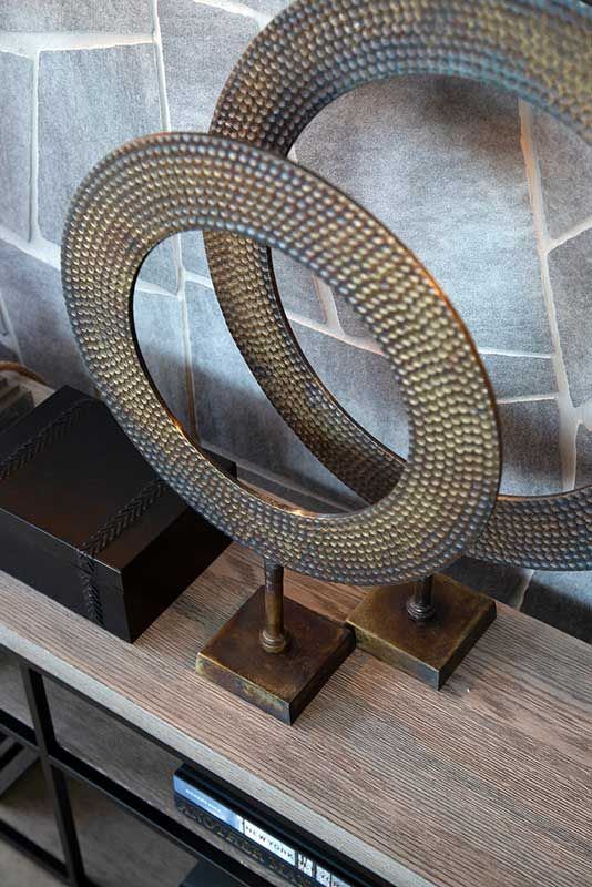 Anello Dekoration L Svart