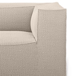 Catena 138 cm armstöd höger Wool Boucle - Natural