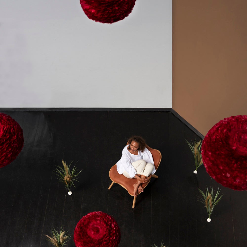 Eos Lampskärm Medium Ø45 cm Red