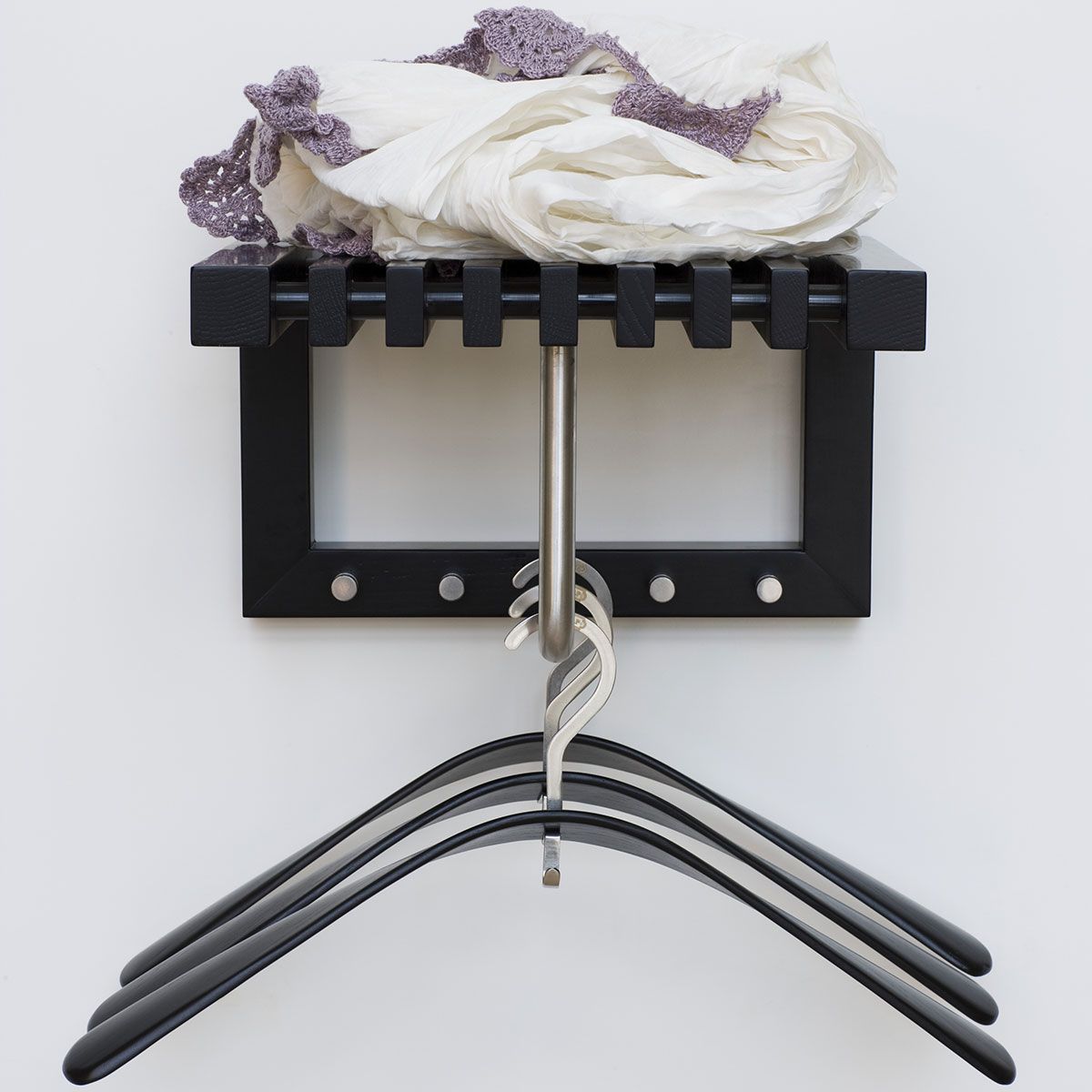 Cutter Klädhängare Svart Ek