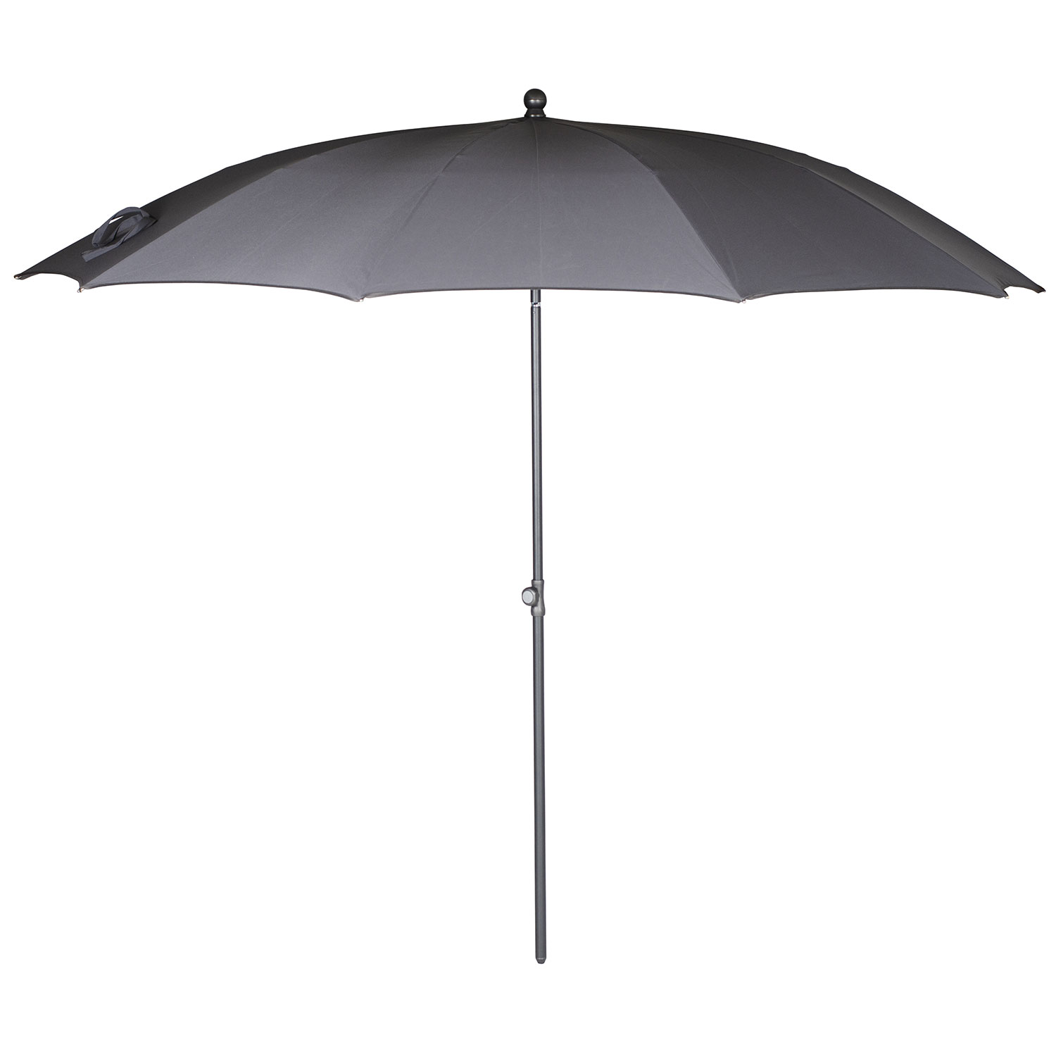 Fiam Elios parasoll round anthracit/grey steel