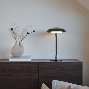 Horisont bordlampa H475 mattsvart/blank skogsgrön