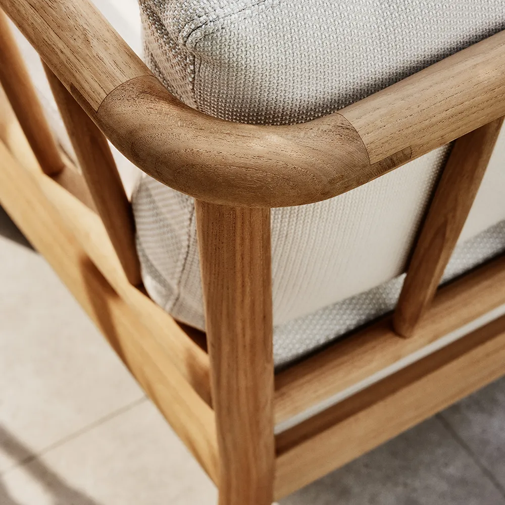 Tradition Fåtölj Light Sand / Teak 