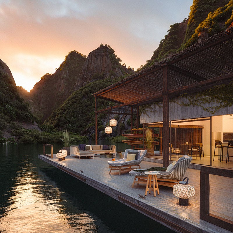 Mbrace loungefåtölj hög BALTIC 