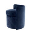 Hög fåtölj Arcadia Savona midnight blue