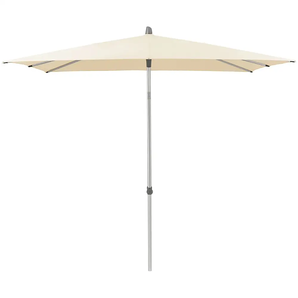 Glatz Alu-smart parasoll 200×200 cm offwhite
