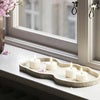 LED värmeljus 2-pack 4,1x4,5 cm vita