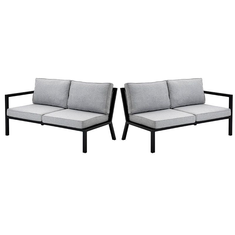 Belfort avslut h+v svart/grå 